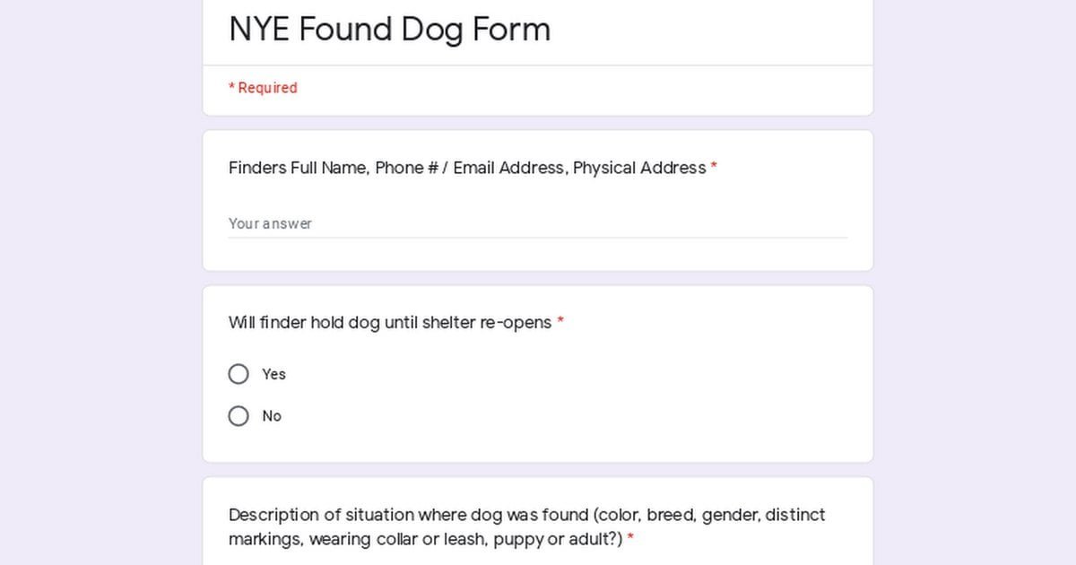 Found Pet in Phoenix, Arizona — ARCA working to foster / reunite found NYE dogs