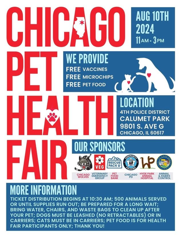 Lost Dog in Chicago, Illinois — Pet Health Fair