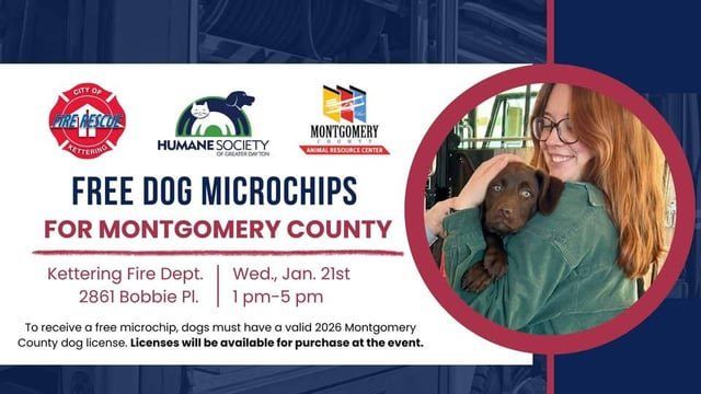 Lost Dog in Dayton, Ohio — FREE Microchipping Event for Dogs in Montgomery County