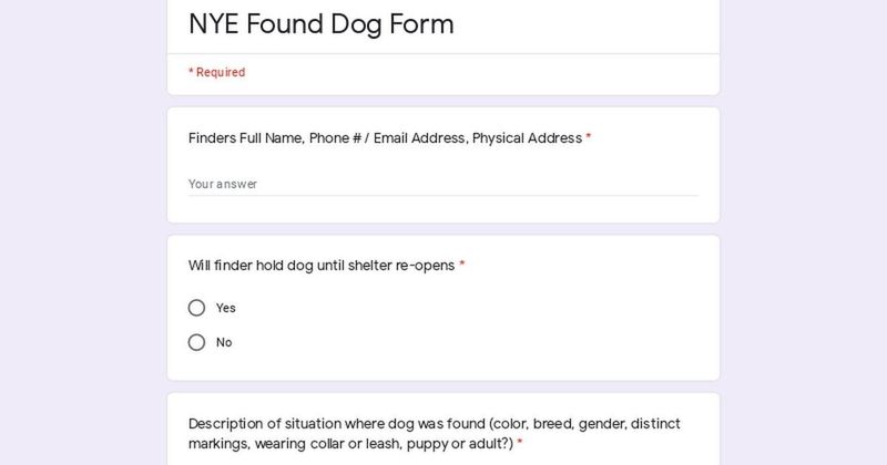 Found Pet in Phoenix, Arizona — ARCA working to foster / reunite found NYE dogs
