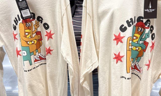 Found Dog in Chicago, Illinois — Incredibly stupid question about a misprinted shirt I saw at the Sears Tower gift shop...