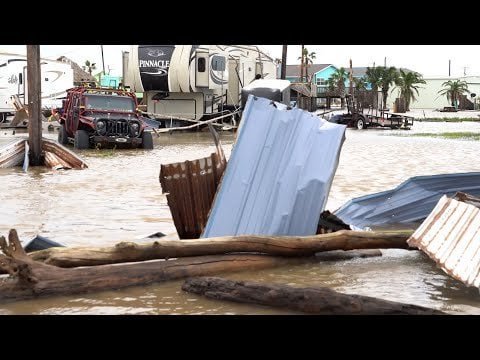 Pet alert in Houston, Texas — Texas's front line in the battle against coastal erosion and sea level rise.