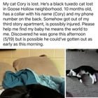 Lost Pet in Portland, Oregon — listing photo
